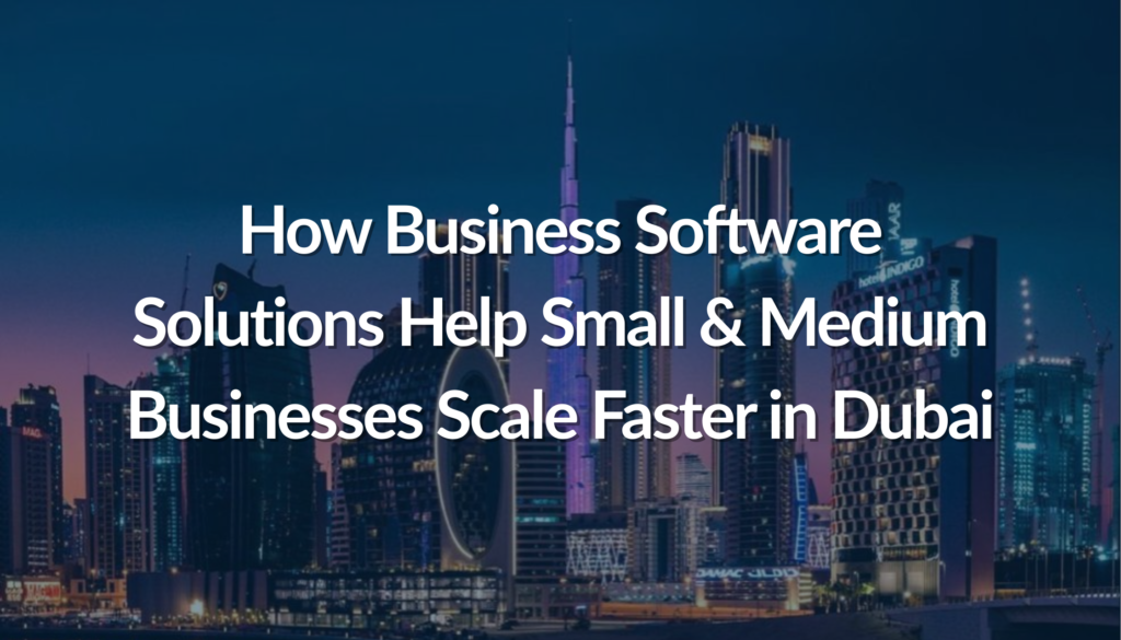 Software solution provider in Dubai